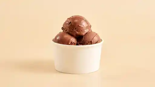 Chocolate dish 2 scoops