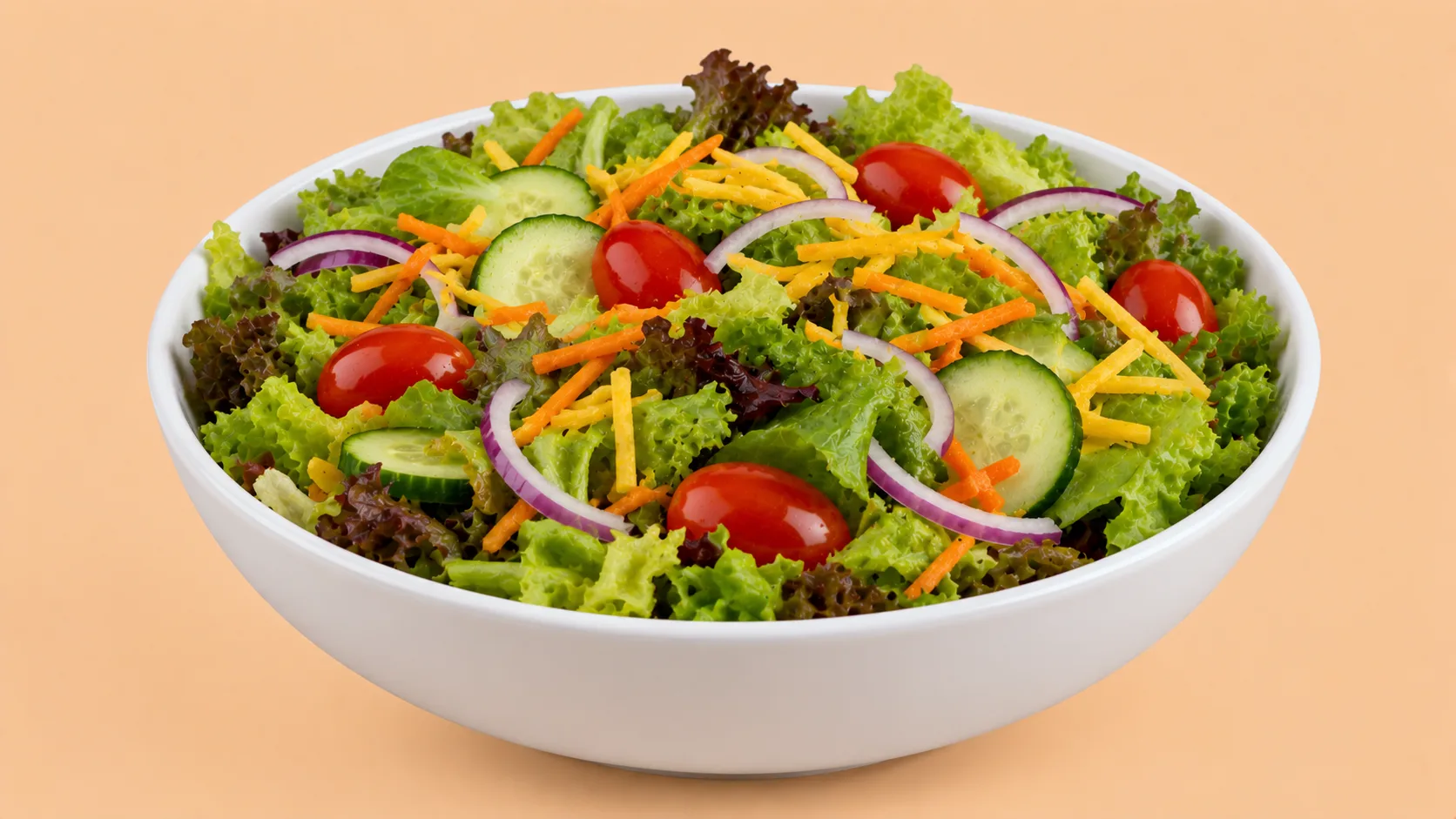 Garden Side Salad before dressing