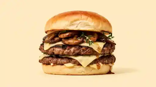 Mushroom & Swiss Double