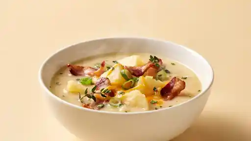 Potato with Bacon Soup