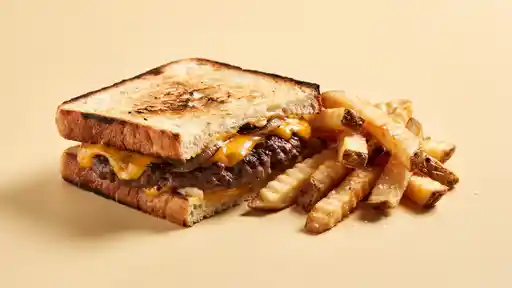 Sourdough Melt Single Beef melt Fries