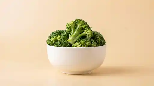 Steamed broccoli