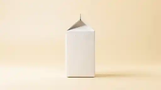 White milk Carton